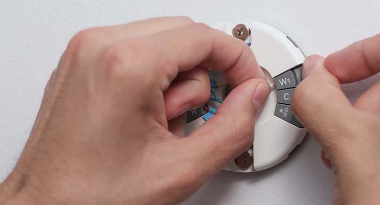 Cómo instalar un termostato Nest conectar los cables