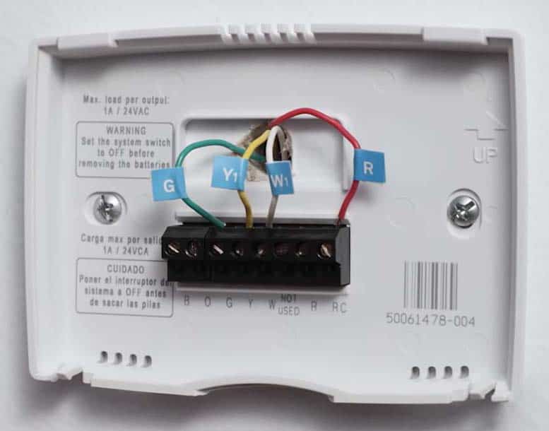 Cómo instalar un termostato Nest etiqueta